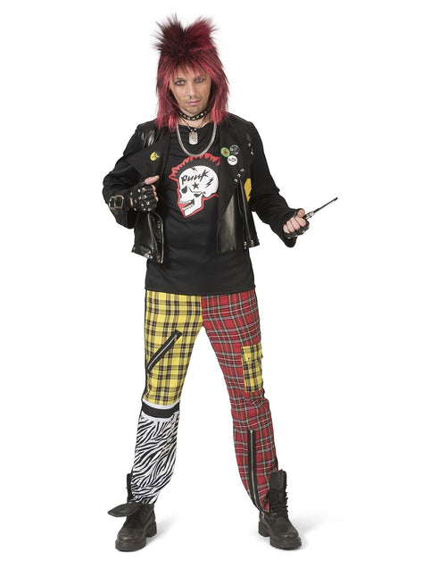 Feestbazaar Punk Kostuum Heren