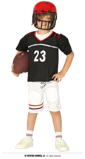 Feestbazaar Quarterback Rugby pakje kind
