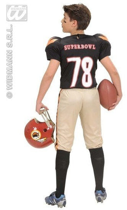 Feestbazaar Quaterback Football kostuum kind