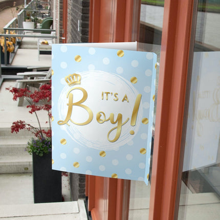 Feestbazaar Raambord It's A Boy! (60x45cm)