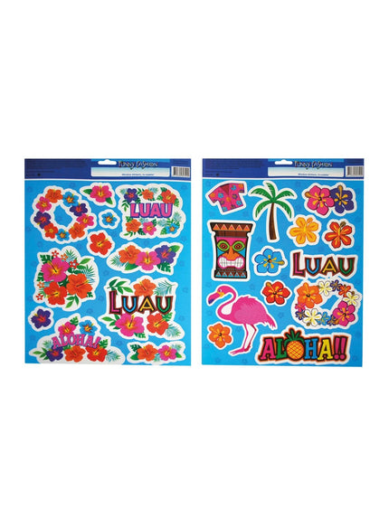 Feestbazaar Raamstickers Hawaii