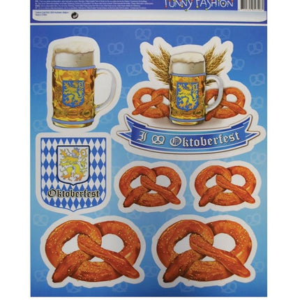 Feestbazaar Raamstickers Oktoberfest (7st)