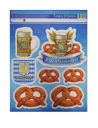 Feestbazaar Raamstickers Oktoberfest (7st)