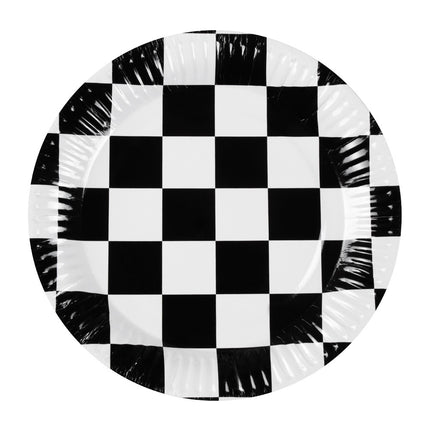 Feestbazaar Race Borden 23 cm (10st)