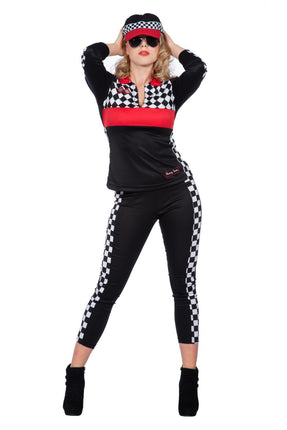 Feestbazaar Race Girl Kostuum Formule 1