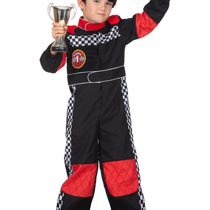 Feestbazaar Racemaster Kostuum Karter Kind