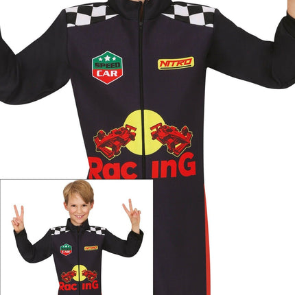 Feestbazaar Racing Driver Speedcar Kostuum Kind