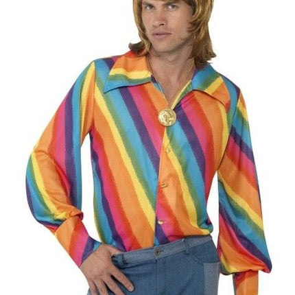 Feestbazaar Rainbow 1970 blouse