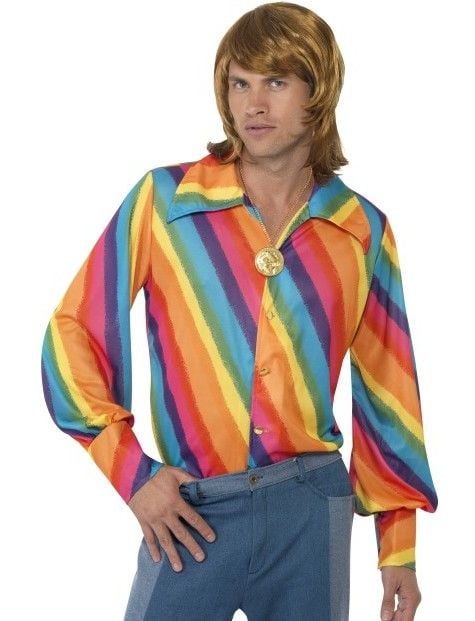 Feestbazaar Rainbow 1970 blouse