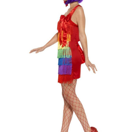 Feestbazaar Rainbow flapper 20's kostuum