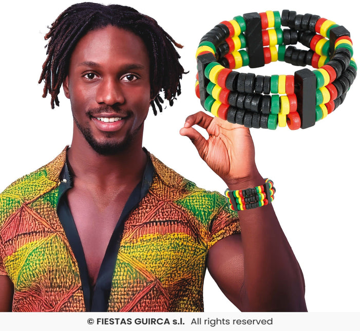 Feestbazaar Rastafari Armband