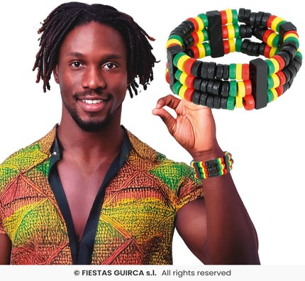 Feestbazaar Rastafari Armband