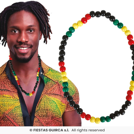 Feestbazaar Rastafari Ketting