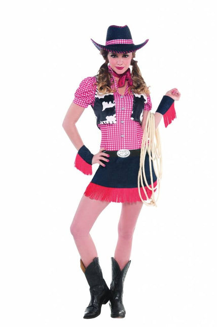 Feestbazaar Rawhide Cowgirl kostuum dames