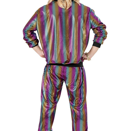 Feestbazaar Regenboog Glamour Trainingspak Heren Randy
