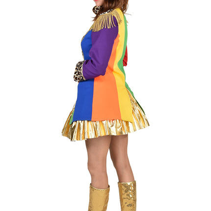 Feestbazaar Regenboog Jas Sheeba