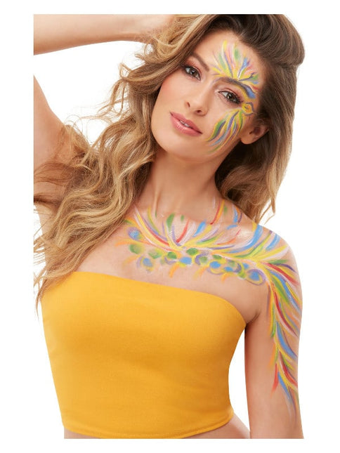 Feestbazaar Regenboog make up kit