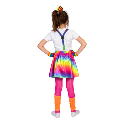 Feestbazaar Regenboog Rok Lola Kind