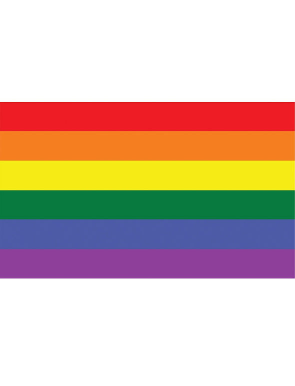 Feestbazaar Regenboog vlag 90x150cm