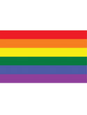 Feestbazaar Regenboog vlag 90x150cm