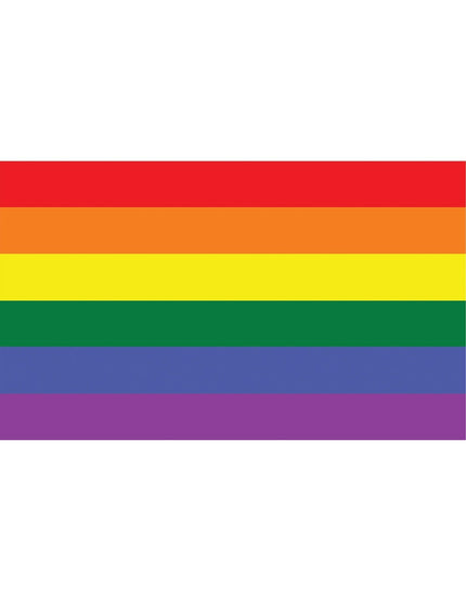 Feestbazaar Regenboog vlag 90x150cm