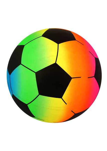 Feestbazaar Regenboog voetbal 20cm