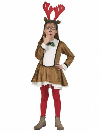 Feestbazaar Rendier Jurk kind Renda