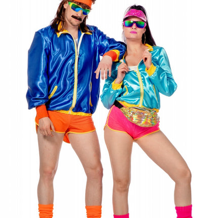 Feestbazaar Retro disco 80's Outfit Heren Matthew