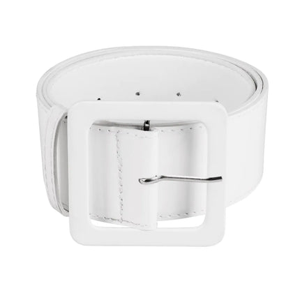 Feestbazaar Retro Riem Wit (115x5,5cm)