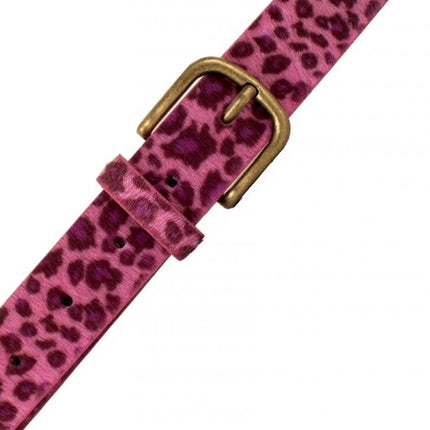 Feestbazaar Riem Panter Roze
