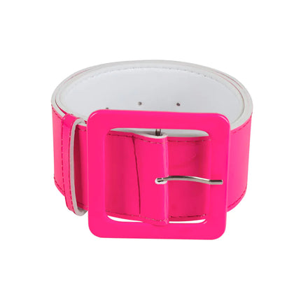 Feestbazaar Riem Retro Neon Roze