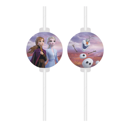 Feestbazaar Rietjes Frozen 2 (4st)