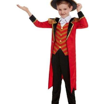 Feestbazaar Ringmaster Circus kostuum jongen