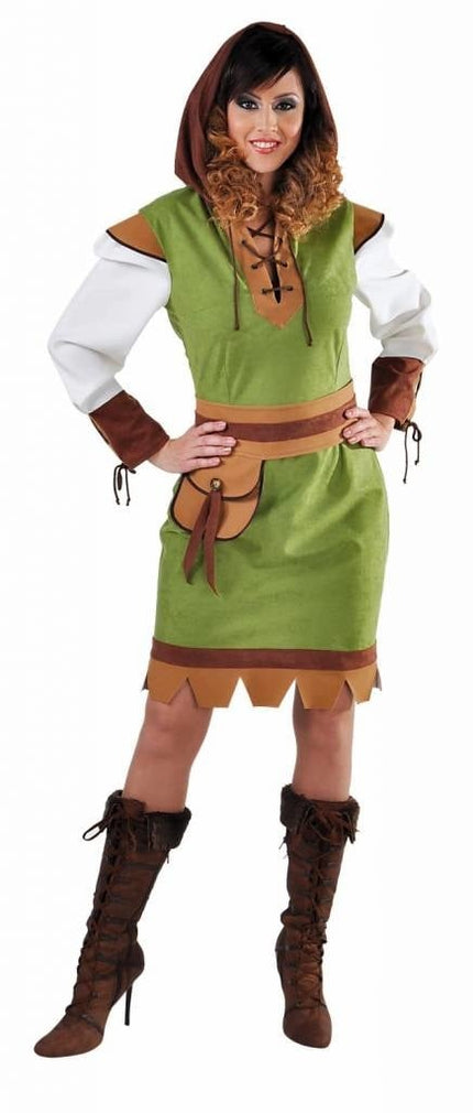 Feestbazaar Robin Hood dame kostuum