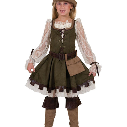 Feestbazaar Robin Hood Meisjes Kostuum