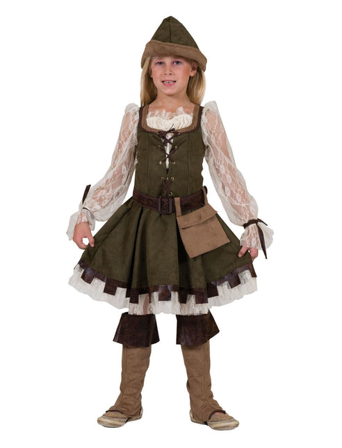 Feestbazaar Robin Hood Meisjes Kostuum