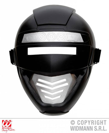 Feestbazaar Robot masker kind zwart
