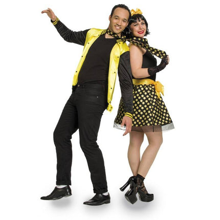 Feestbazaar Rock en Roll outfit 4-delig