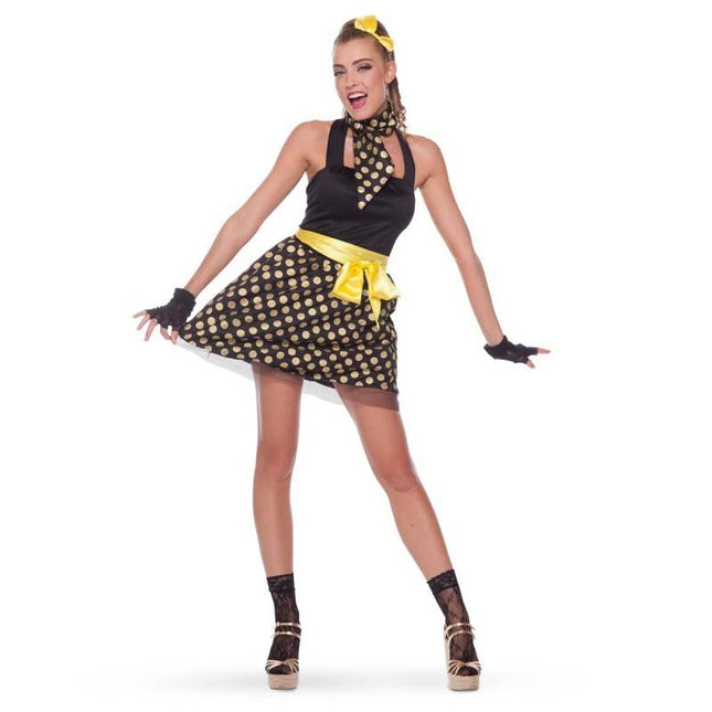 Feestbazaar Rock en Roll outfit 4-delig
