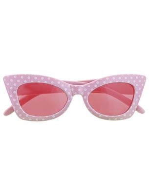 Feestbazaar Rock 'n Roll Bril Roze