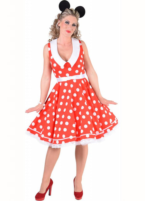 Feestbazaar Rock 'n roll jurk bolletjes
