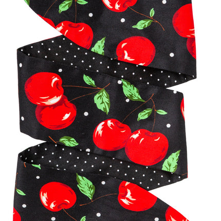 Feestbazaar Rockabilly Hoofdband Cherry
