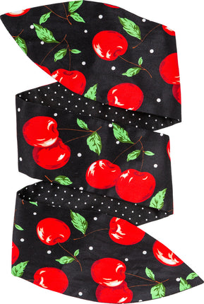 Feestbazaar Rockabilly Hoofdband Cherry