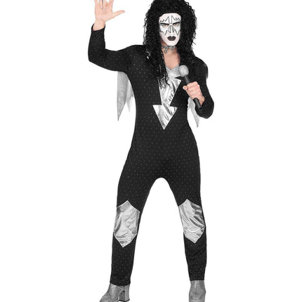 Feestbazaar Rocker jumpsuit Kiss