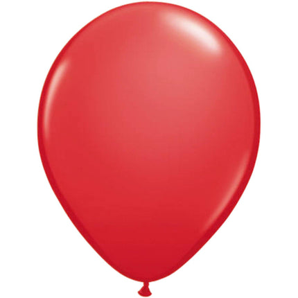 Feestbazaar Rode ballonnen 100x 30cm