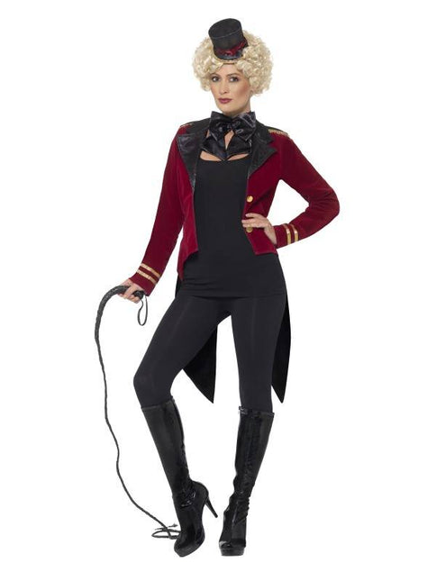 Feestbazaar Rode circus slipjas vrouw