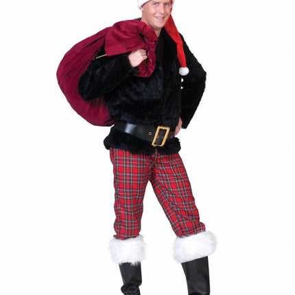 Feestbazaar Rode Geruite Broek
