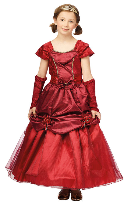 Feestbazaar Rode Hoepeljurk Prinses Kind