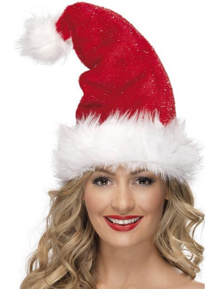 Feestbazaar Rode kerstmuts luxe