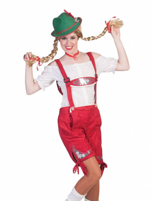 Feestbazaar Rode Lederhose Helga
